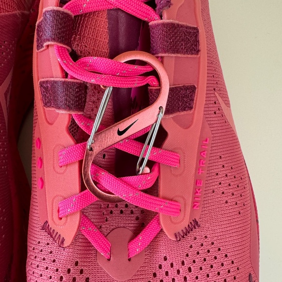 NIB NIKE React Pegasus Trail 3 Running Shoes Size 8.5 PINK - Picture 7 of 16